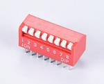SPST Standard Piano Recessed Type dip switch 1~12pins